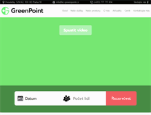 Tablet Screenshot of kc-greenpoint.cz